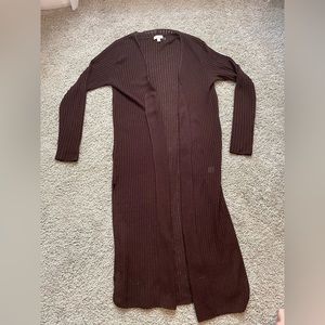 Garnet Hill Brown Cardigan Size S
Condition- Great